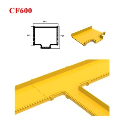 Fiber Raceway Horizontal Tee